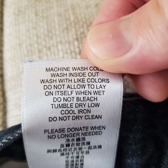 Levi's Boys 510 Skinny Fit Dark Wash Jeans - size 14 in Blue - Picture 11 of 12